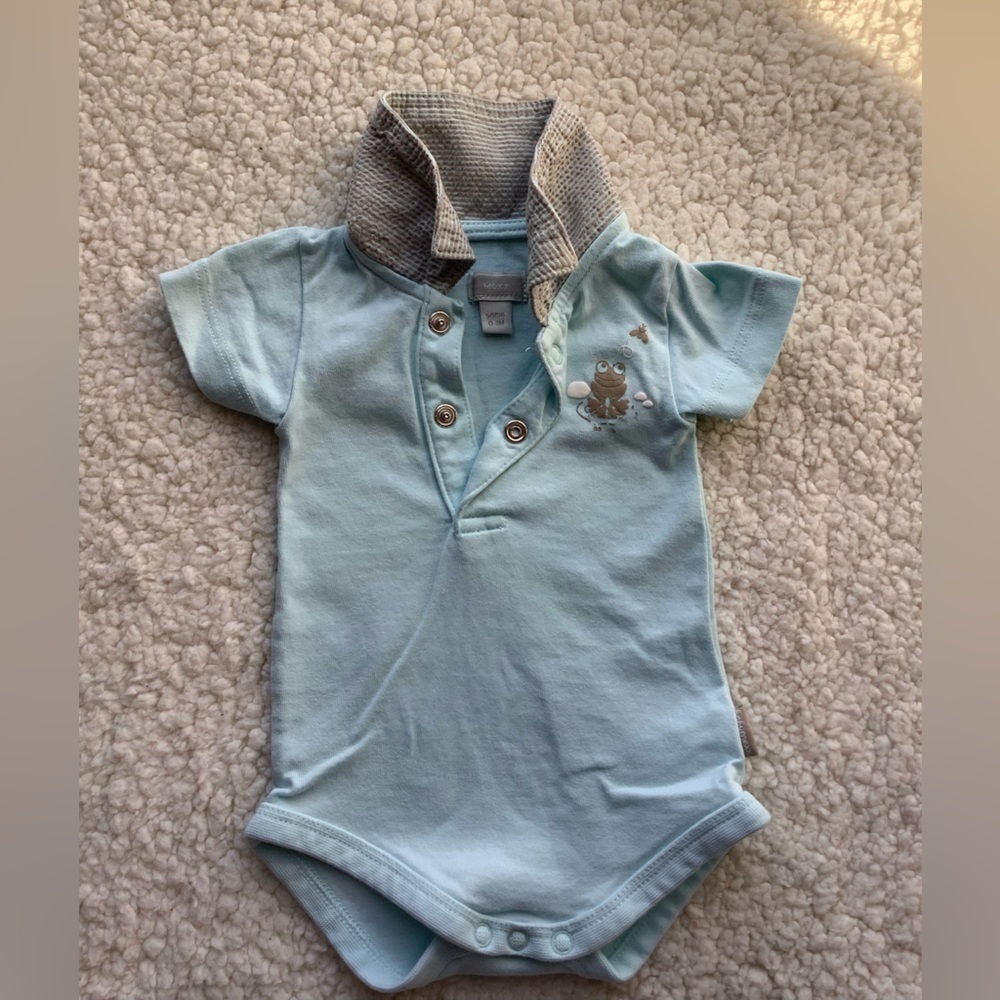 Mexx Baby Collared Bodysuit 0-3M 0 Months to 3 Months